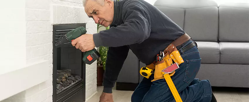 New Indoor Fireplace Installation in South Houston, Texas