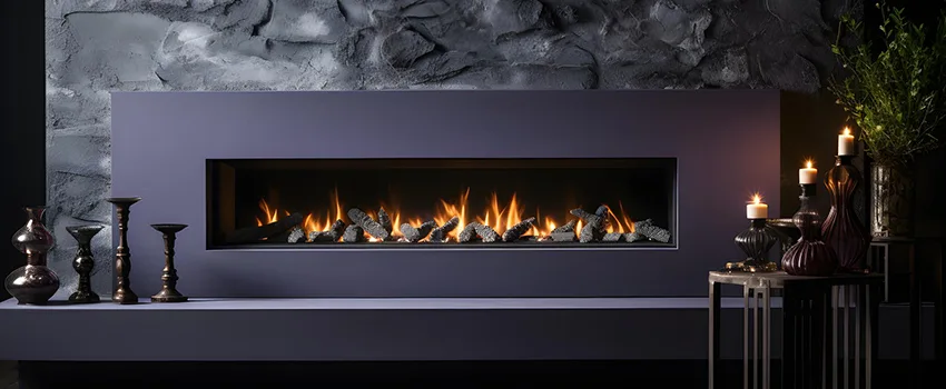 Ember Bed for Ventless Gas Fireplace in South Houston, TX